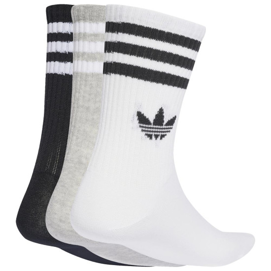 Adidas Κάλτσες 3-Stripes Crew Socks 3 pairs